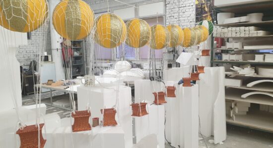 Воздушные шары из пенопласта