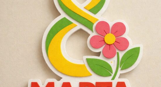 Объемная открытка на 8 марта из пенопласта