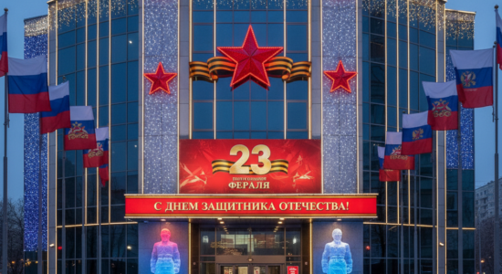 оформление на 23 февраля