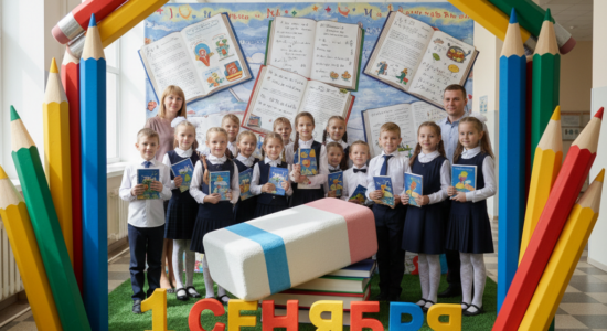 Декор на 1е сентября