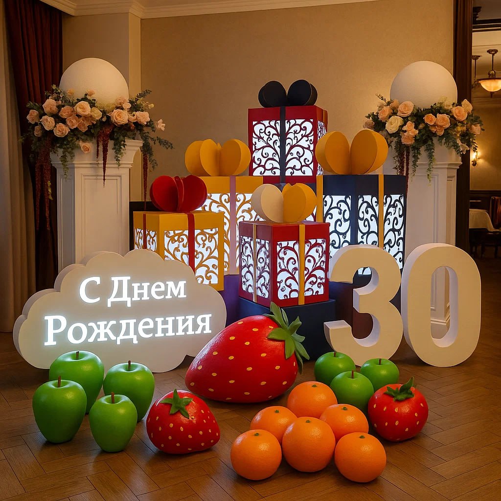 Световой декор на праздник Световой декор на праздник