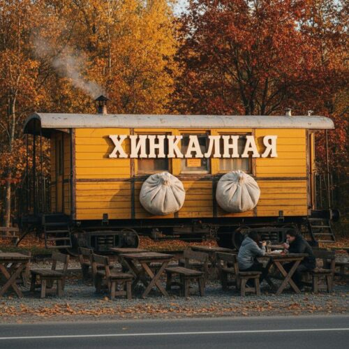 Хинкали из пенопласта